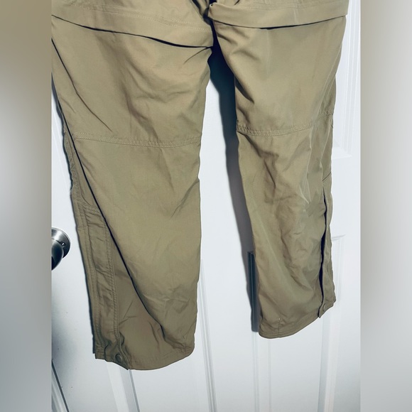 LL Bean Convertible Pants-Zip off Shorts Nylon Elastic Waist Men’s sz Medium #3 - Picture 7 of 10